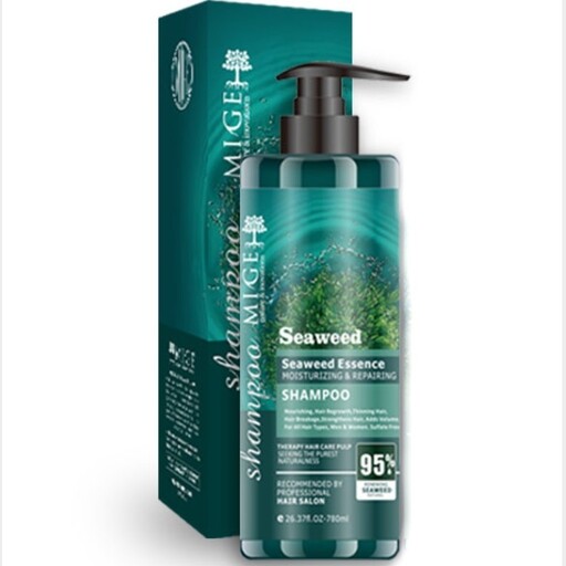 شامپو بدون سولفات جلبک شامپو موی بدون سولفات جلبک دریایی Migeh - Image 1