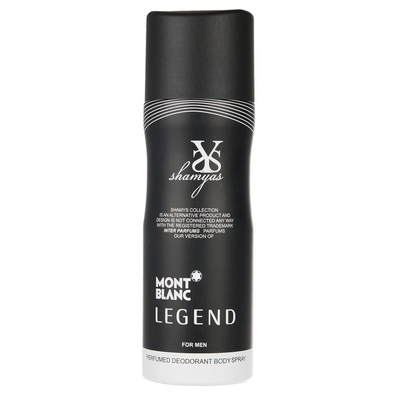 دئودورانت مردانه Mont Blanc Legend حجم 200میل شمیاس